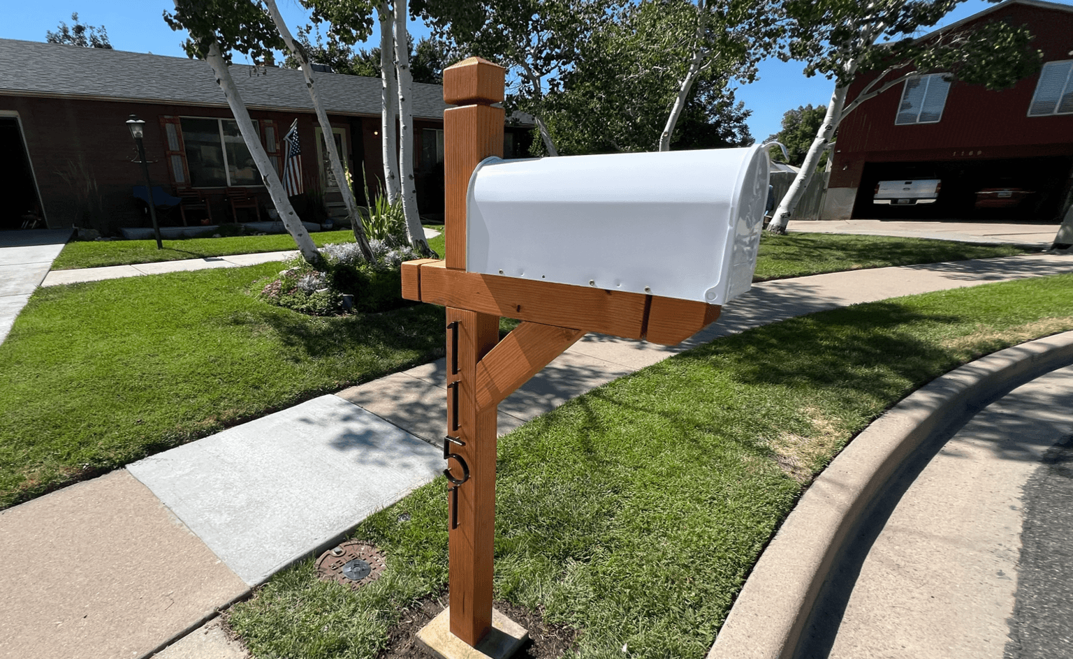 Professional mailbox installation