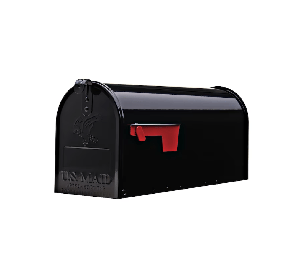 BLACK MAILBOX