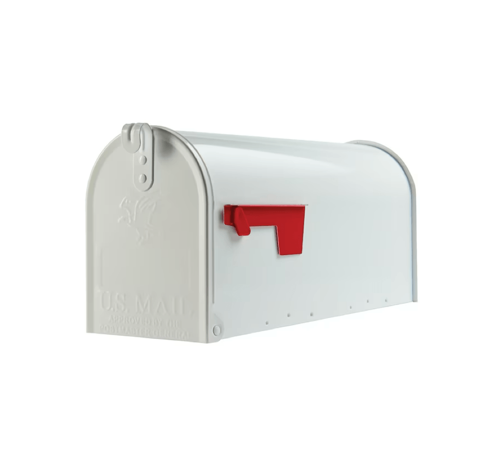 WHITE MAILBOX